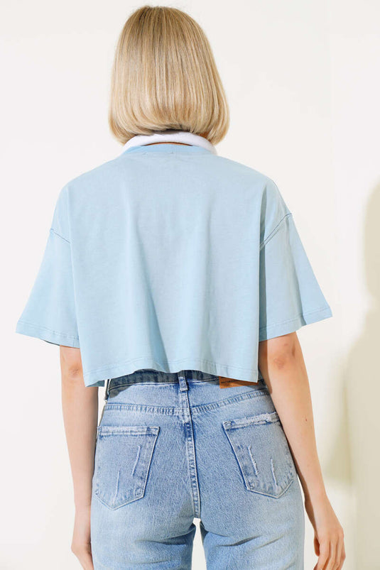 Loving Written T-shirt Blue