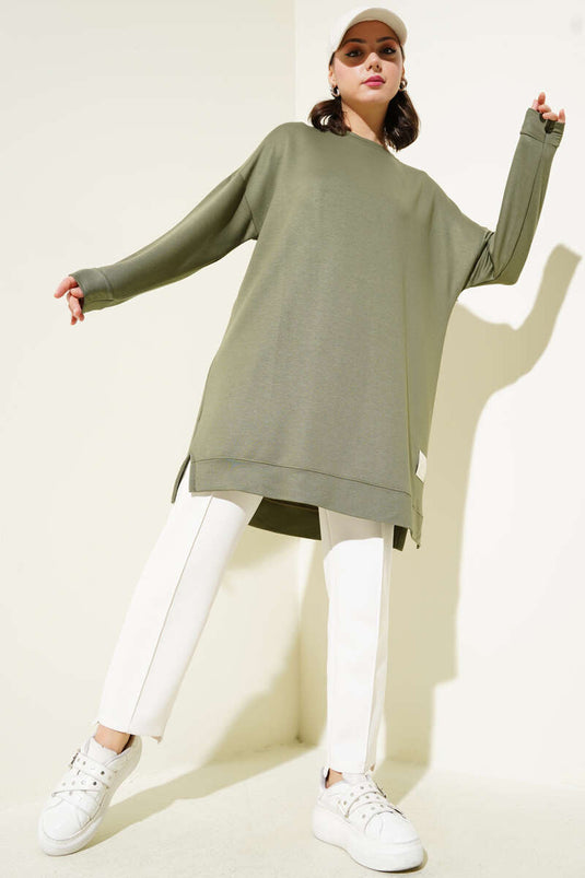 تونيك لويزا إمبليم الأساسي الكاكي