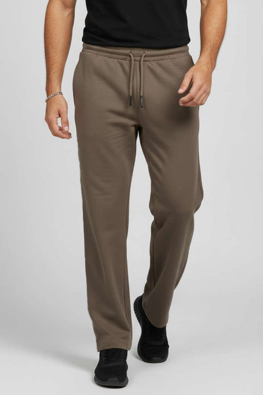 لويسا بنطلون رياضي رجالي برباط خصر مطاطي بلون فيزون