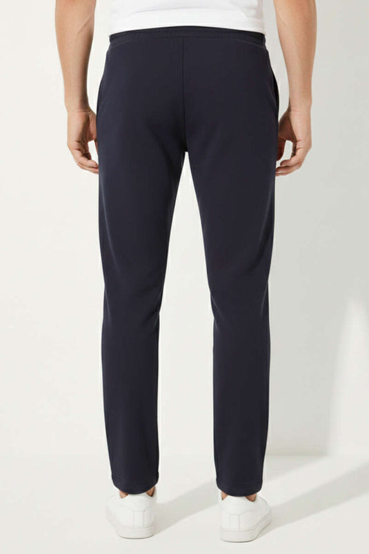 لويسا بنطلون رياضي رجالي بساق مستقيمة كحلي