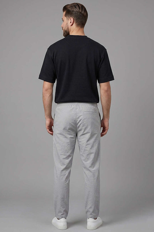 Loyşa T-shirt Basic Uomo Nero