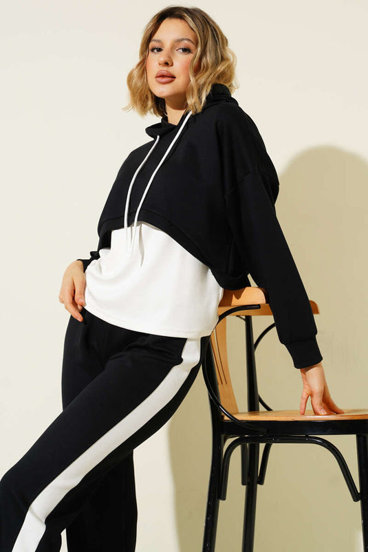 Loisha Undershirt Three-Piece Set Black