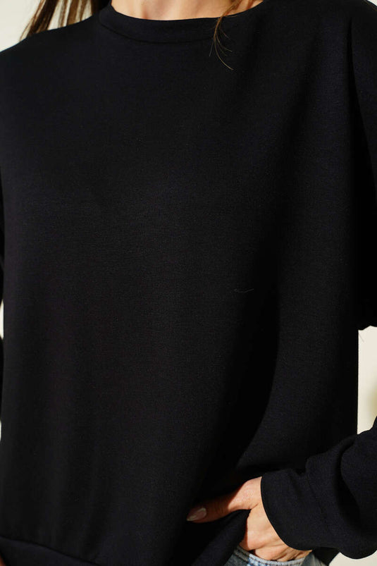 Loyşa Salaş Sweatshirt Siyah