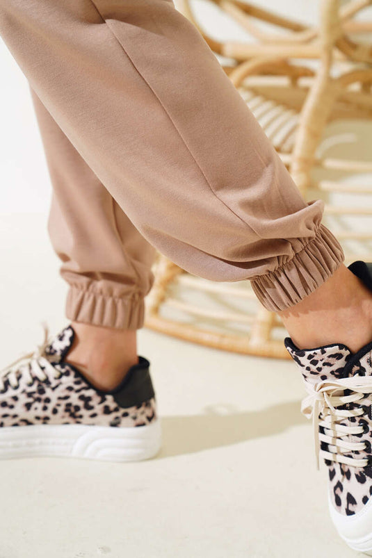 Loyşa كاجوال تونيك طقم مزدوج بسكويت