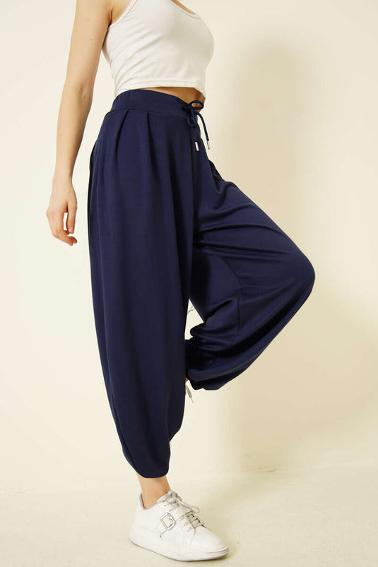 Loyşa Şalvar Pantolon Lacivert