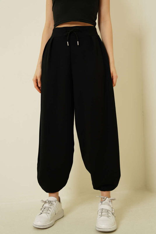 Loyşa Şalvar Pantolon Siyah