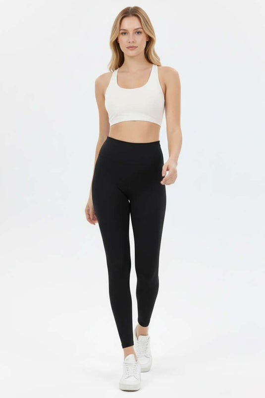 Loyşa Collant Thermique Noir