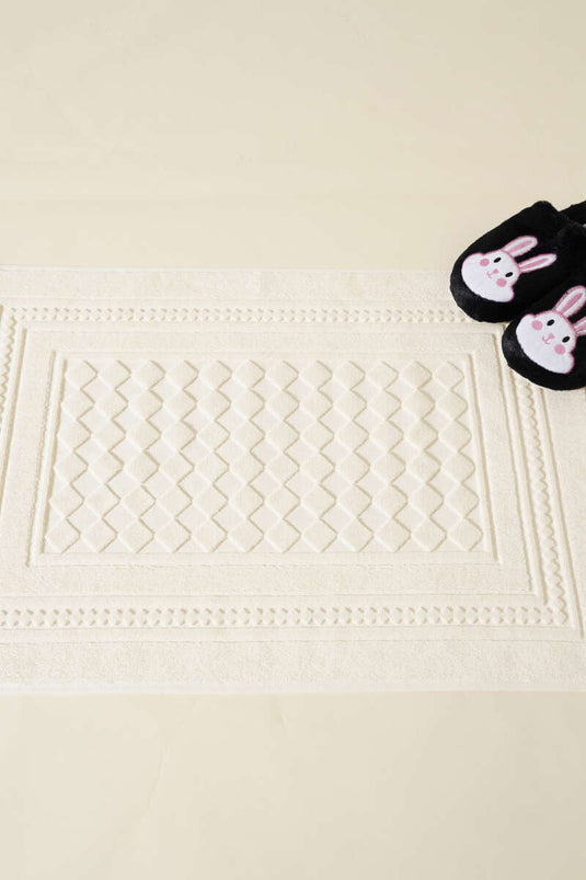 Lüks Ayak Havlusu Ekru