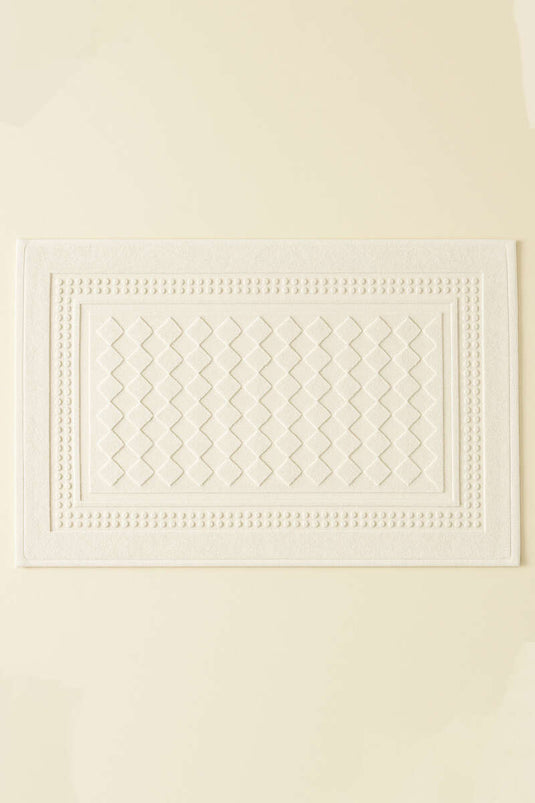 Lüks Ayak Havlusu Ekru