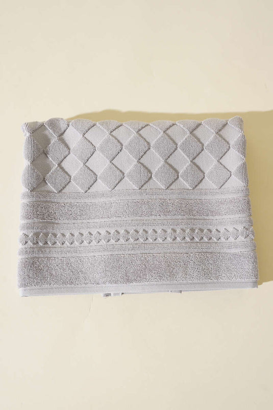 Luxury Foot Towel Gray
