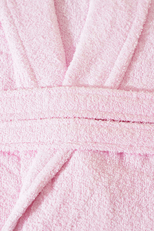 Peignoir de luxe rose