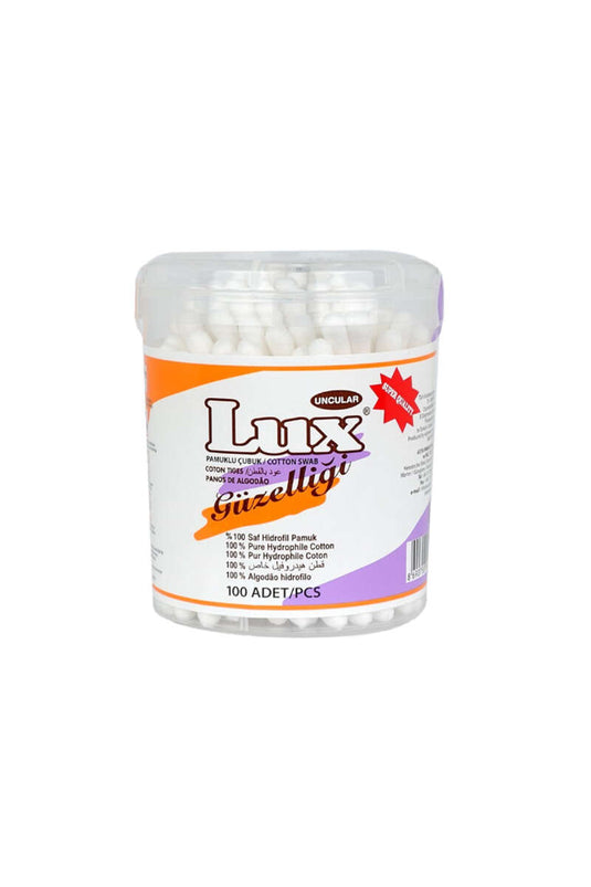 أعواد قطنية فاخرة (عبوة من 100 قطعة)