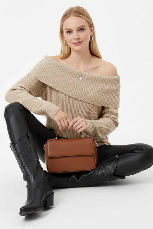 Madonna Yaka Triko Kazak Bej