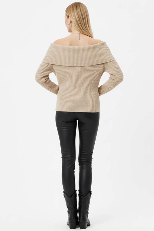 Madonna Yaka Triko Kazak Bej