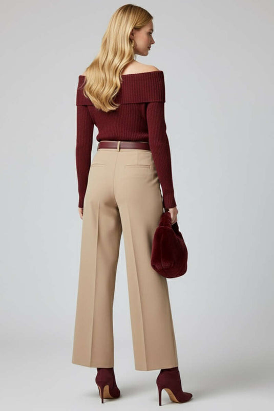 Madonna Yaka Triko Kazak Bordeaux