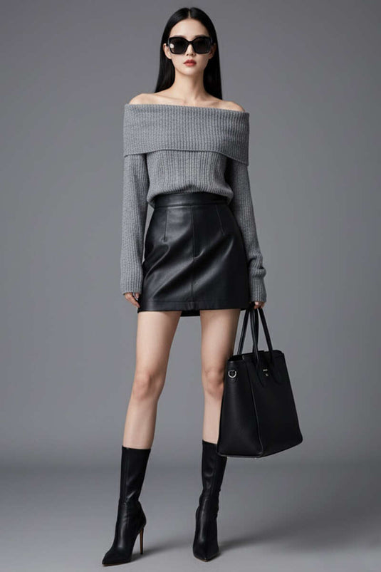 Madonna Yaka Triko Kazak Grey