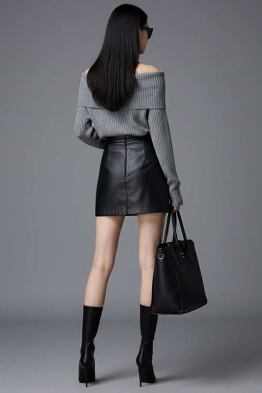 Madonna Yaka Triko Kazak Grey