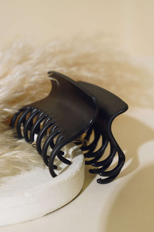 Boucle à loquet mate noire