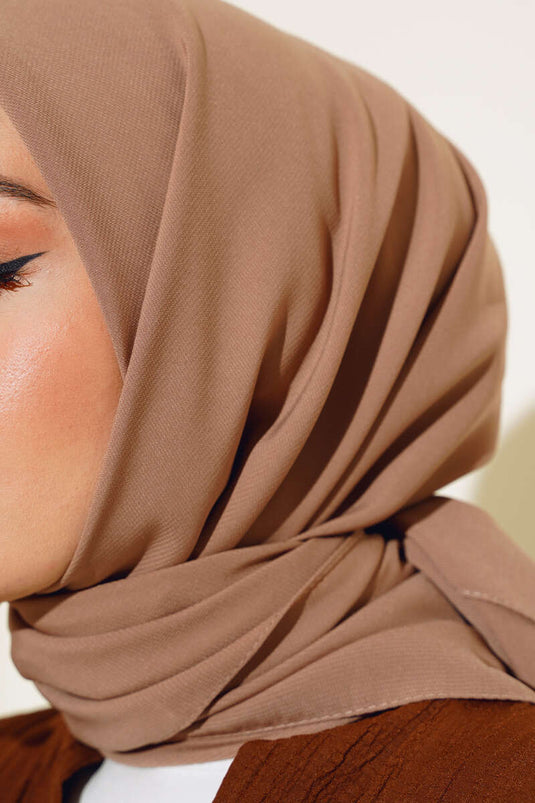 Medina Silk Scarf Bronze