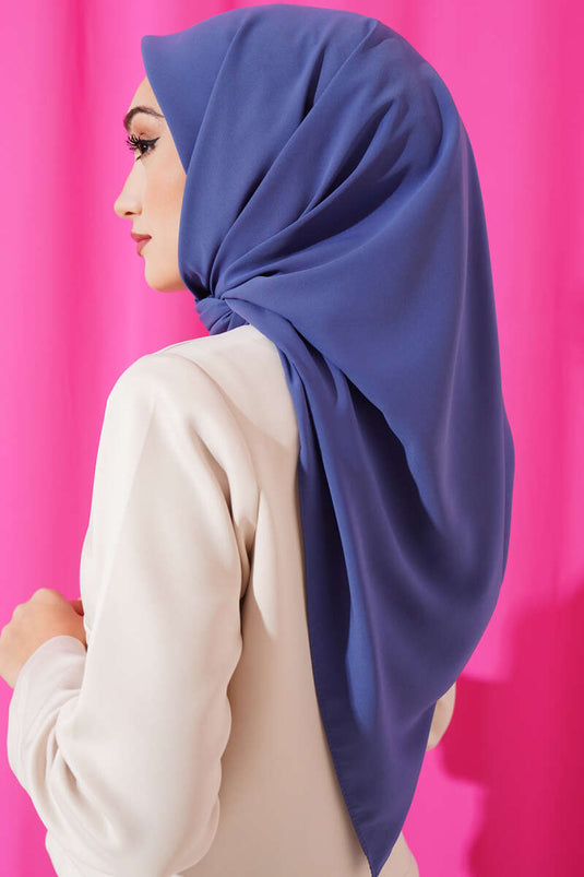 Medina Silk Scarf Indigo