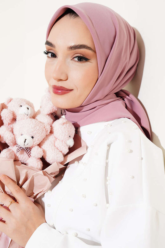 وشاح حرير المدينة المنورة البودرة