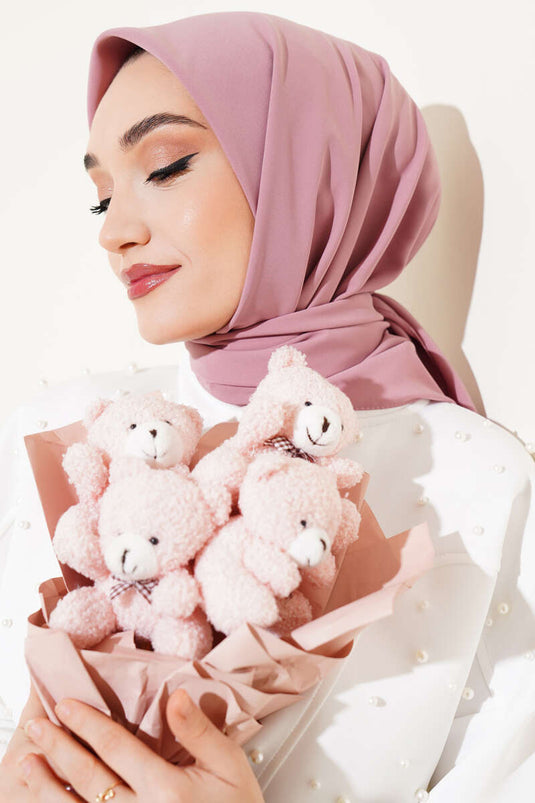 وشاح حرير المدينة المنورة البودرة