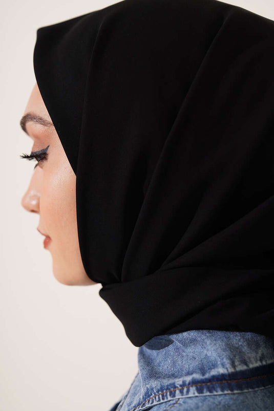 Medina Silk Scarf Black