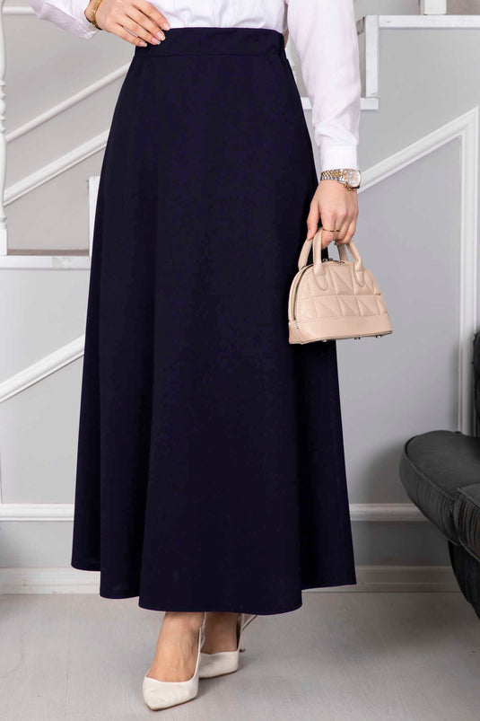 Mevlana Hijab Skirt Navy Blue