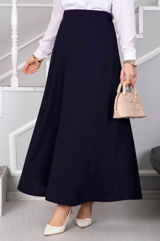Mevlana Hijab Skirt Navy Blue