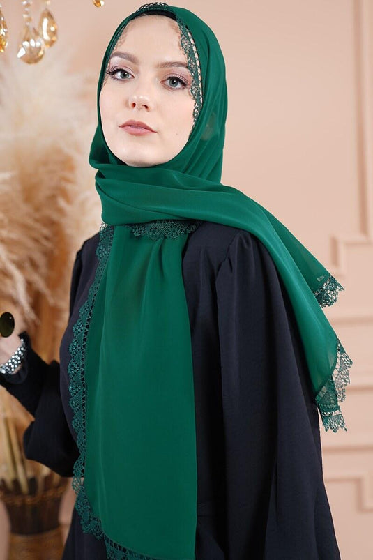 Châle Mawlid - Vert émeraude