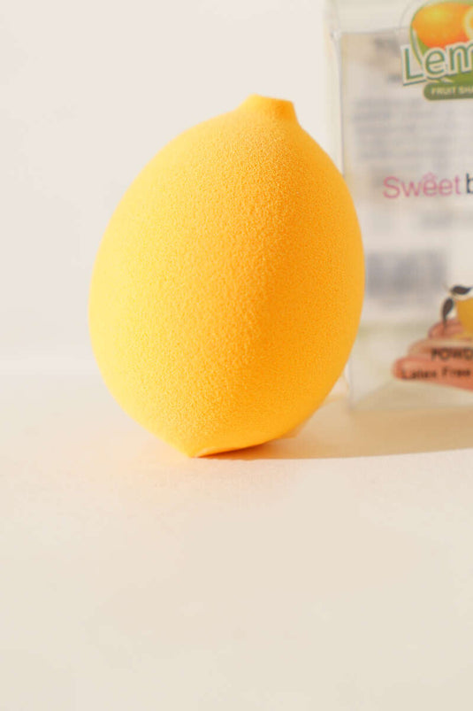 Meyve Şekilli Makyaj Süngeri Limon