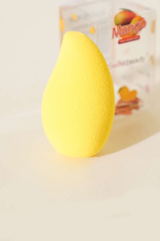 Meyve Şekilli Makyaj Süngeri Mango