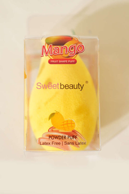 Meyve Şekilli Makyaj Süngeri Mango