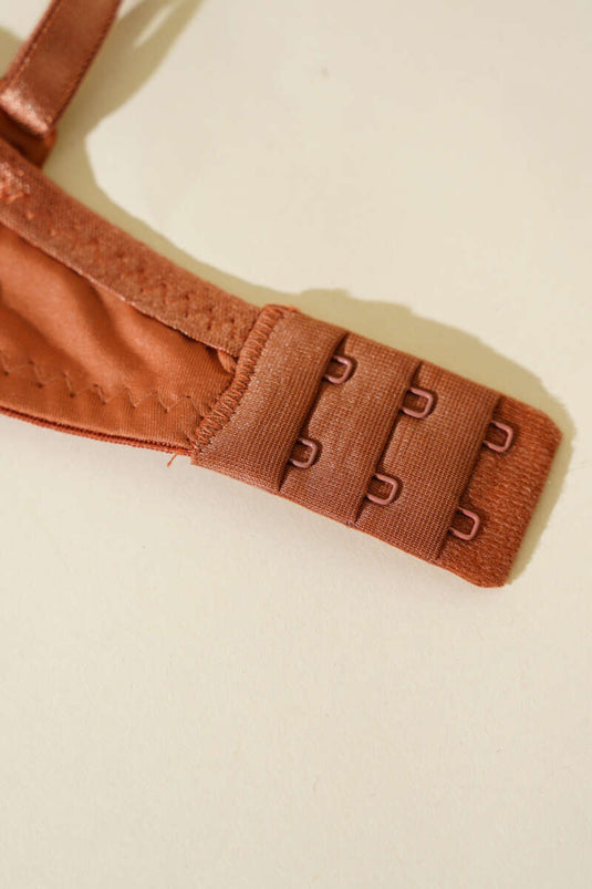 Micro Unpadded Bra Copper