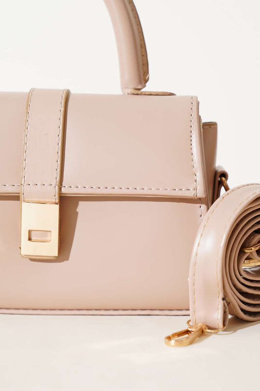 Magnetic Handbag Beige