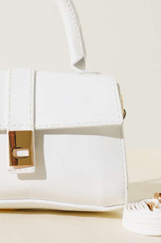 Magnetic Handbag White