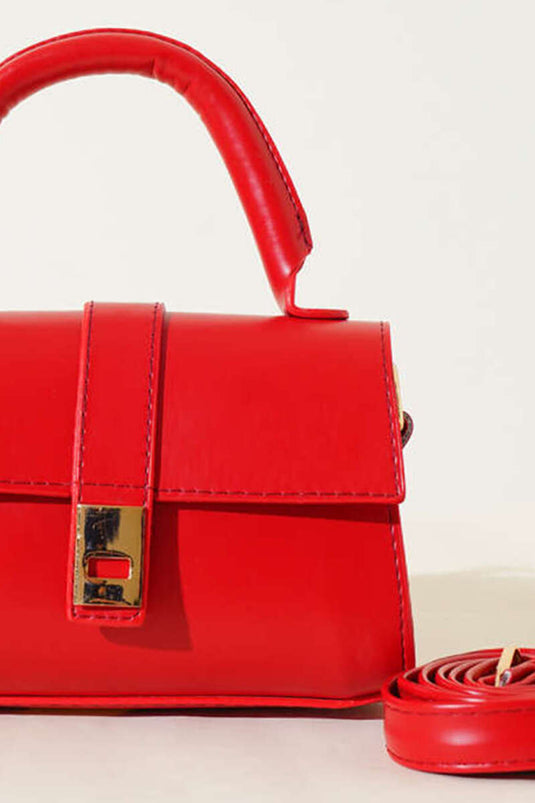 Magnetic Handbag Red