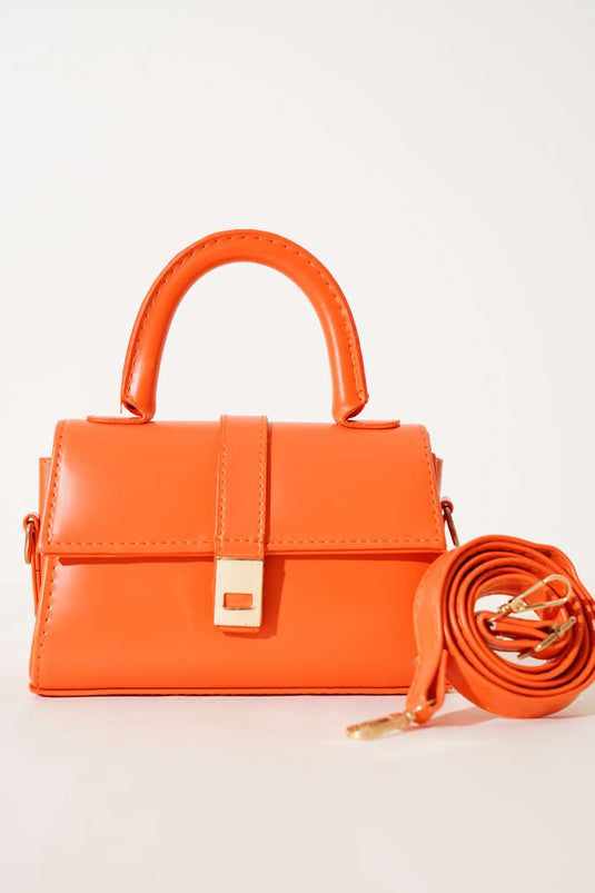 Magnetic Handbag Orange