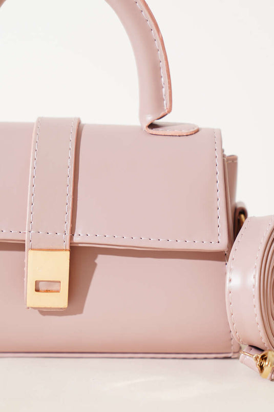 Mıknatıslı El Çantası Pudra