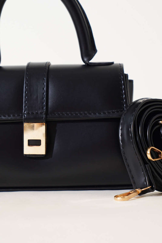 Magnetic Handbag, Black