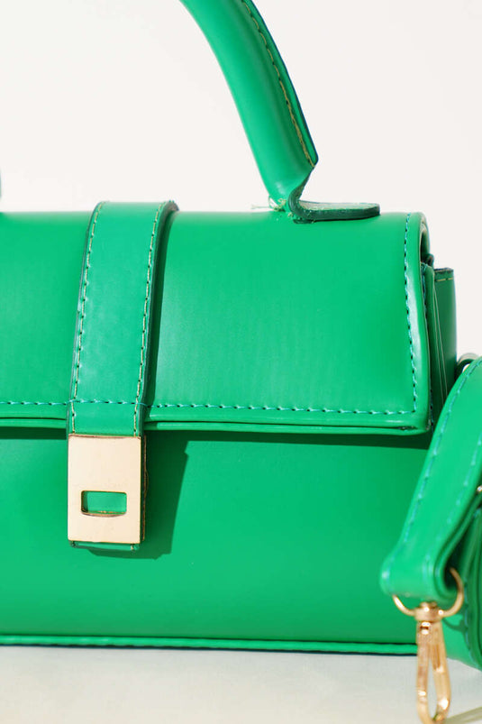 Magnetic Handbag Green