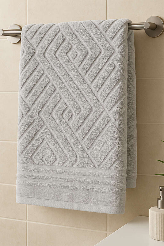 Millennium Bath Towel Gray