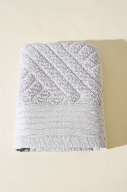 Millennium Hand and Face Towel Gray
