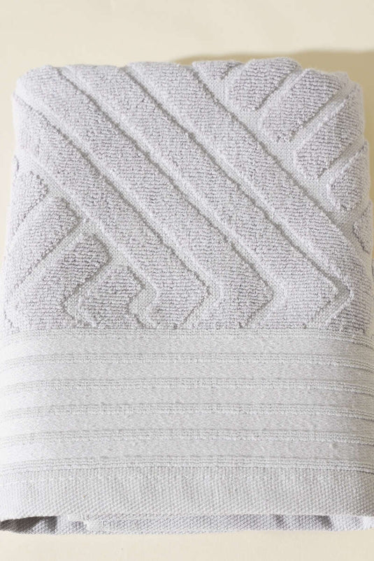 Millennium Hand and Face Towel Gray
