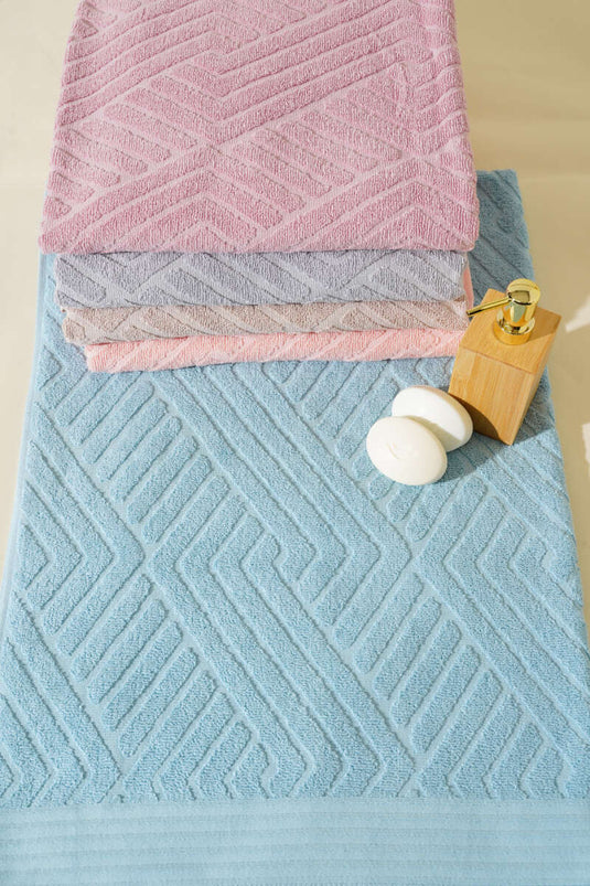 Milenyum El Yüz Havlusu Mavi