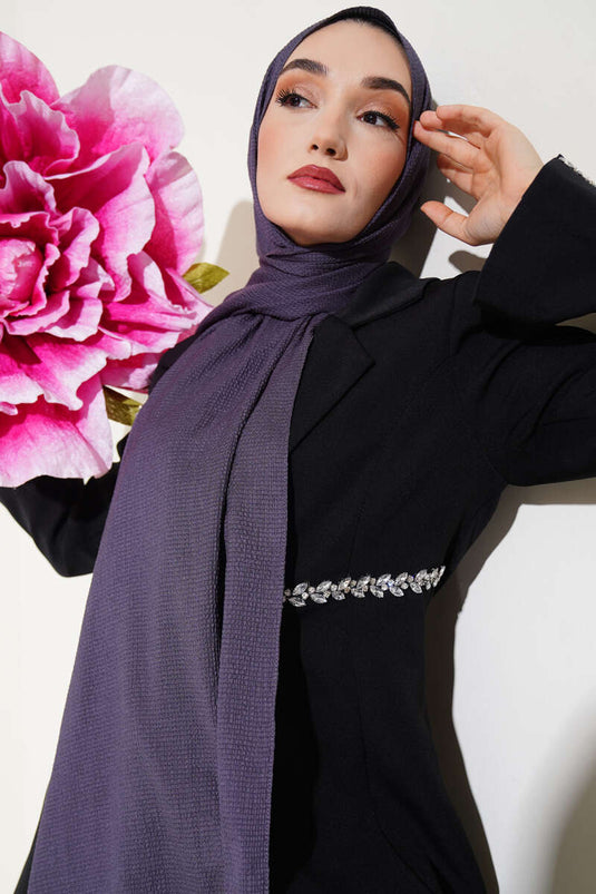 Mio Gray Anthracite Scarf