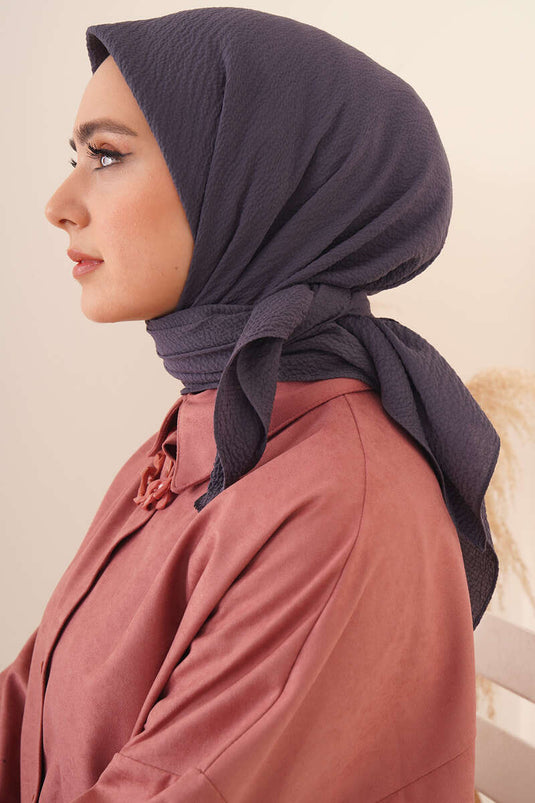 Mio Caz Eşarp Koyu Füme