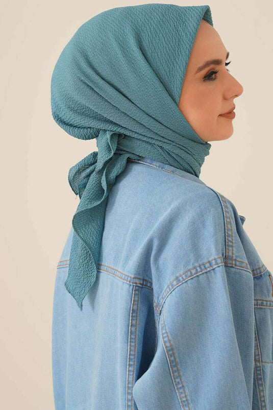 Mio Caz Eşarp Petrol Yeşili