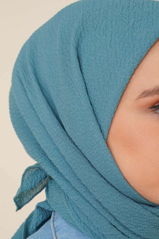 Mio Caz Eşarp Petrol Yeşili