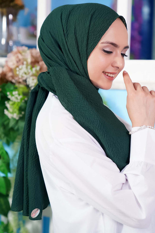 ميو جاز الزمرد الأخضر شال